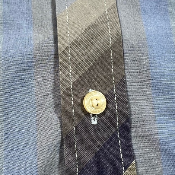 Robert Graham Large Novacheck Multicolor Flashy Collar Pattern Cuff Party Shirt - Picture 8 of 14